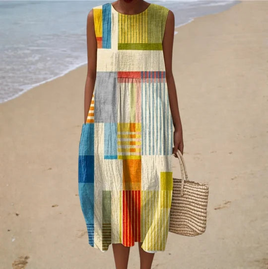 Karin Patchwork-Sommerkleid